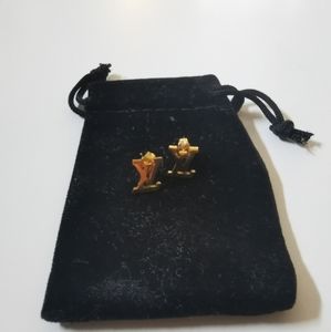 Mother's Day Sale Gold plated stud earrings